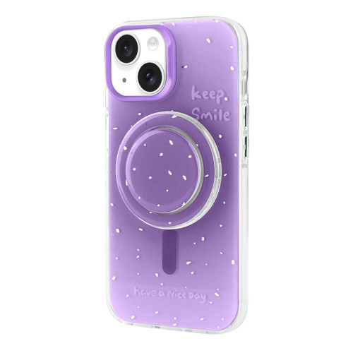 Apple iPhone 13 Kılıf M-safe Şarj Özellikli Tak-Çıkar Pop Soketli Zore Tiktok Kapak