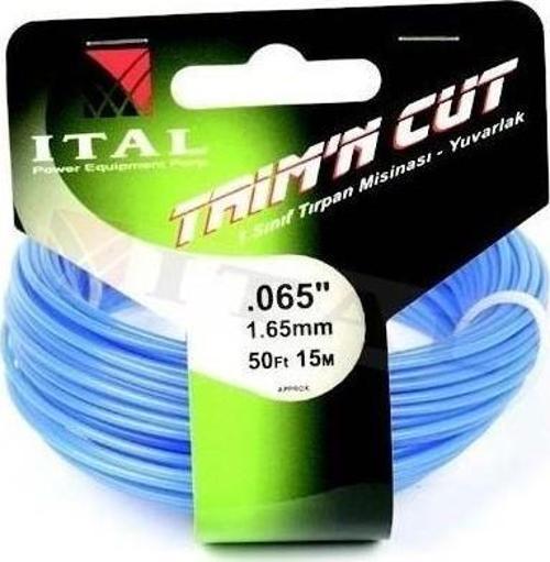 2.00Mm 15 Mt.Yuvarlak Yeşil Tırpan Misinası Ot Çim Kesme İpi