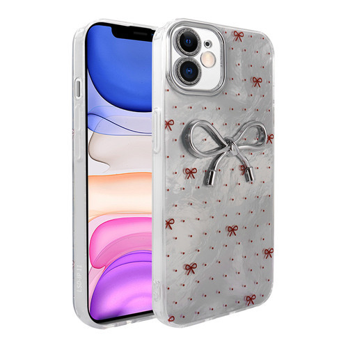 Apple iPhone 11 Kılıf Kamera Korumalı Figürlü Zore Ponti Silikon Kapak