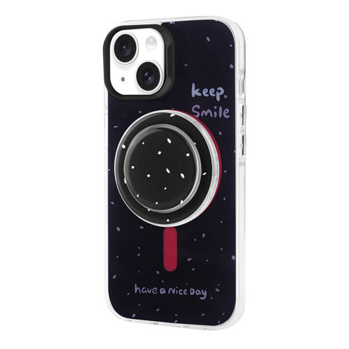 Apple iPhone 13 Kılıf M-safe Şarj Özellikli Tak-Çıkar Pop Soketli Zore Tiktok Kapak