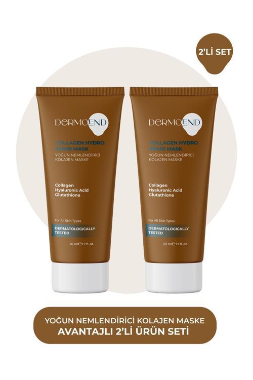 Yoğun Nemlendirici Kolajen Maske 2'Li