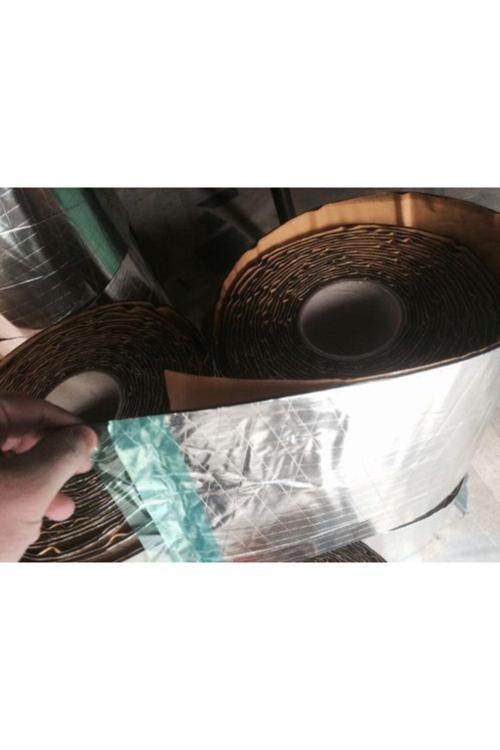 Oto Ses Yalıtımı 3mm Alüminyum Kaplı Kauçuk 10cm x 10mt