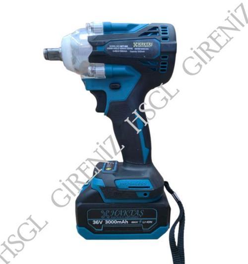 HKT-508 450Nm Akülü Darbeli Somun Sökme – 36V Çift Akülü, Yüksek Torklu Profesyonel Lokma Makinesi