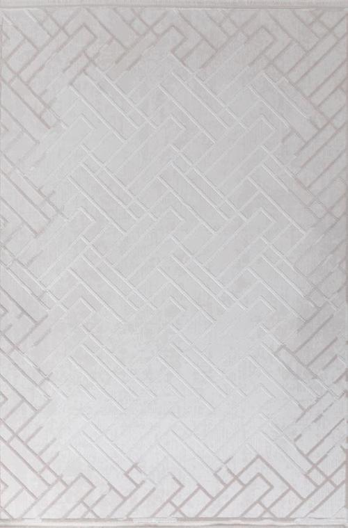 Halı Moss 5006 Serisi Bej Kemik Triko Akrilik Salon Oturma Yatak Odası Halısı