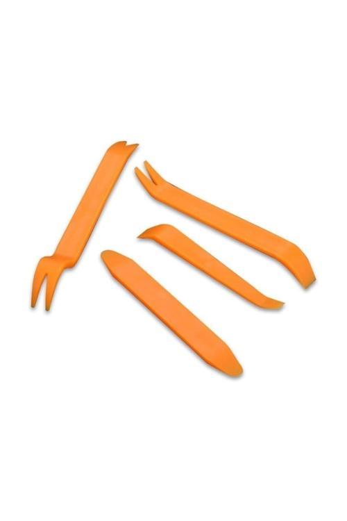 4 Parça Oto Araç Teyp Torpido Konsol Kapı Sökme Aparatı