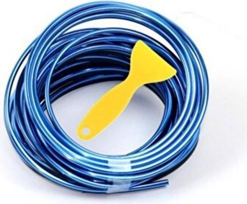 Mavi Trim Fitilli Yeni Nesil Araç Içi Ip Şerit Balık Sırtı Nikelajlı