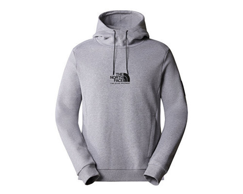 M Fine Alpine Hoodie Erkek Outdoor Sweashirts NF0A3XY3HKQ1 Gri