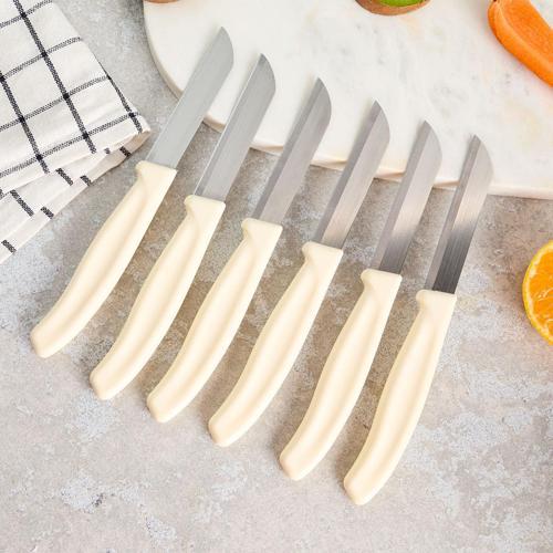 Mira 6 Parça Meyve Bıçak Seti Fil Dişi