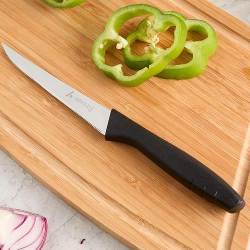 Primo Lazer Sebze Bıçağı Siyah 11 cm