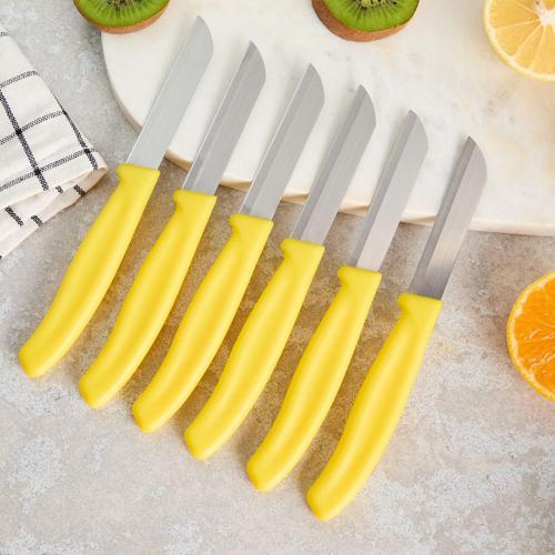 Mira 6 Parça Meyve Bıçak Seti Sarı