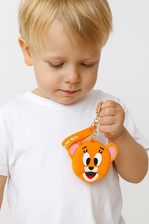 Tom Jerry Silikon Cüzdan Anahtarlık