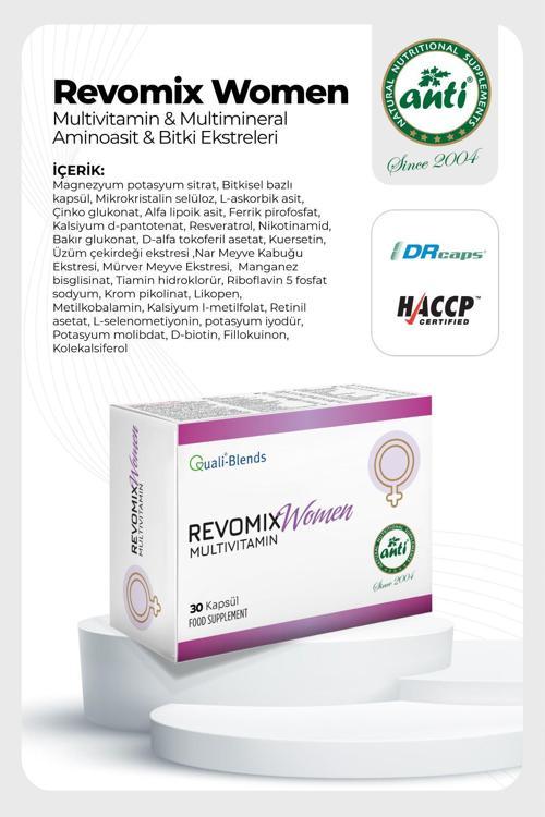 Revomix Women ( Kadınlara Özel Multivitamin , Mineral Takviyesi )