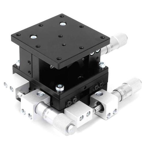 LD60-LM 3 Eksenli Hassas Pozisyonlama Manuel Ayar Platformu