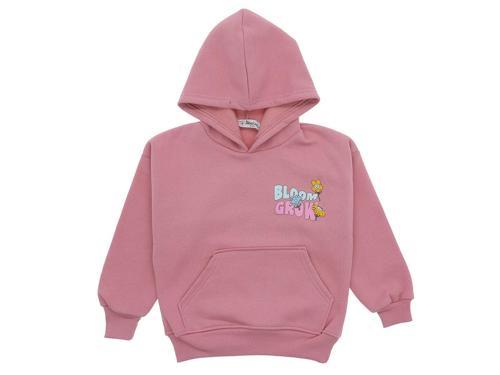 ARKA BL0OM GROW BASKILI ÜÇ İPLİK SWEATSHIRT - Gül Kurusu - 3 - 4 Yaş - ATA30369.0-Gül Kurus-3 - 4 Yaş Gül Kurusu