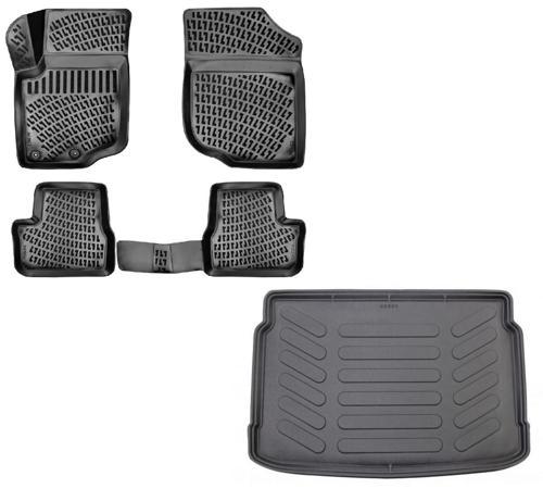 Peugeot 207 3D Paspas+Bagaj Havuzu Seti