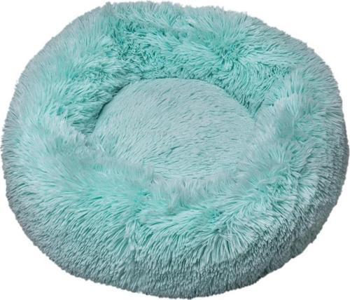 Ponchik Serisi Kedi Köpek Yatağı Turkuaz 60 cm