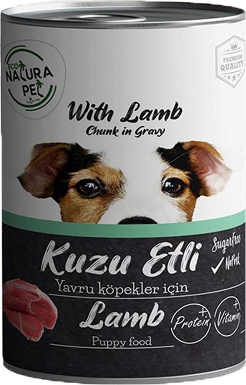 Eco Natura Pet Kuzu Etli Yavru Köpek Konservesi Gravy 400 Gr
