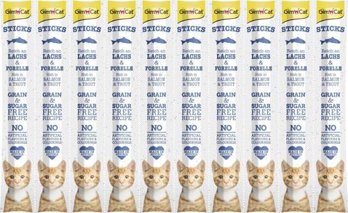 Sticks Tahılsız Somonlu Ödül Çubuğu 10 Lu