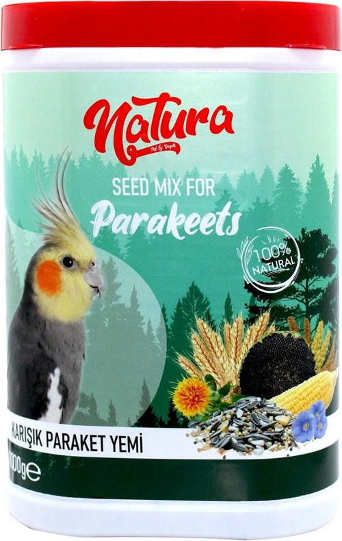Natura Karışık Paraket Yemi 1000 Gr