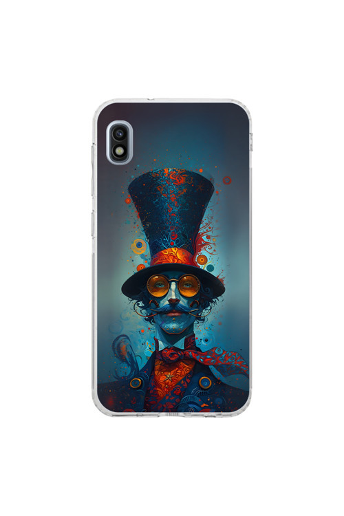 Samsung Galaxy A10 Uyumlu Şeffaf Kılıf Tablo 3 Tasarımlı