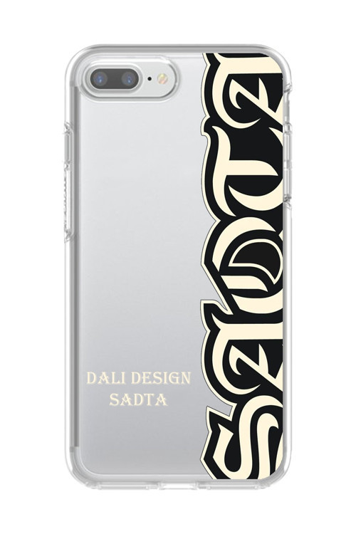 İphone 8 Plus Uyumlu Şeffaf Kılıf Sadta 'Dali Design' Tasarımlı