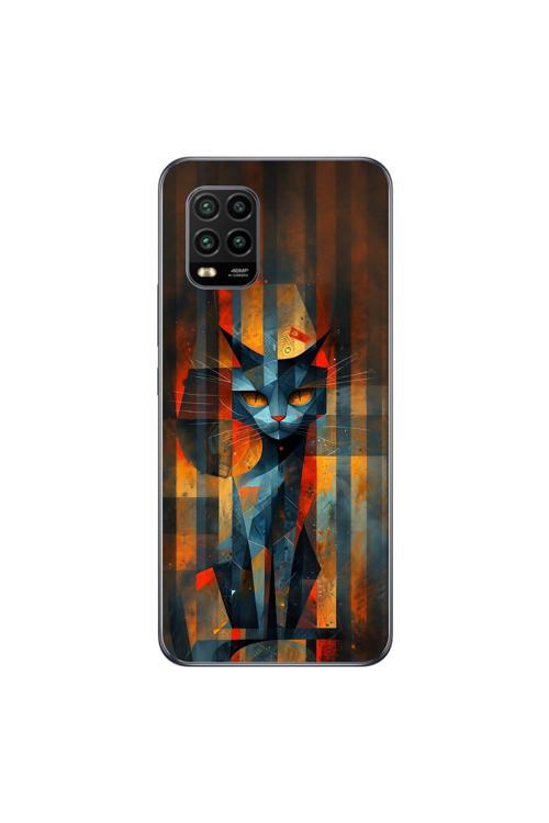 Xiaomi Mi 10 Lite Uyumlu Şeffaf Kılıf Aesthetic 2 Tasarımlı