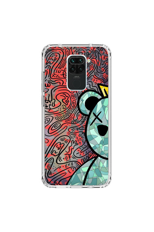 Xiaomi Redmi Note 9 Uyumlu Şeffaf Kılıf Graffiti 12 Tasarımlı