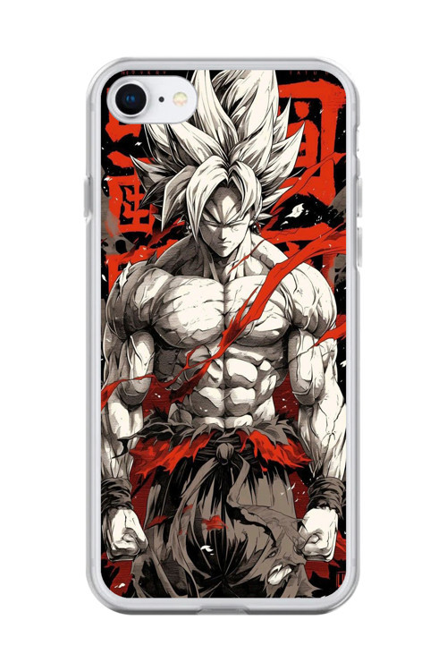 İphone 6S Plus Uyumlu Şeffaf Kılıf Dragon Ball-Z Tasarımlı 1