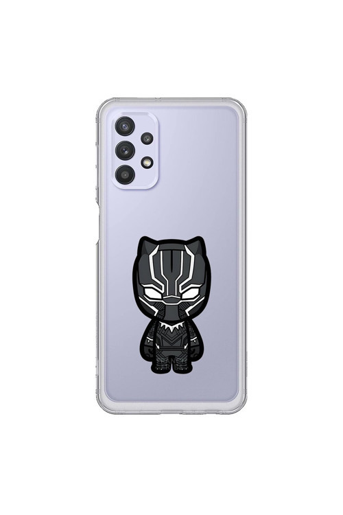 Samsung Galaxy A32 Uyumlu Şeffaf Kılıf Chibi 6 Tasarımlı