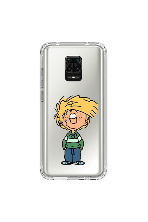 Xiaomi Redmi Note 9 Pro Uyumlu Şeffaf Kılıf Cartoon 2 Tasarımlı