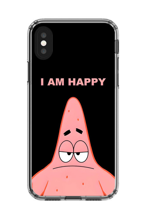 İphone Xs Max Uyumlu Şeffaf Kılıf Sponge Bob Tasarımlı 2