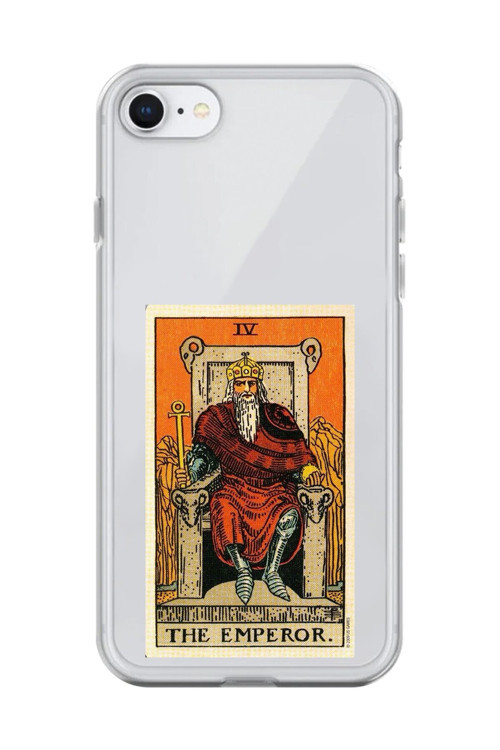 İphone 6S Uyumlu Şeffaf Kılıf The Emperor Tasarımlı