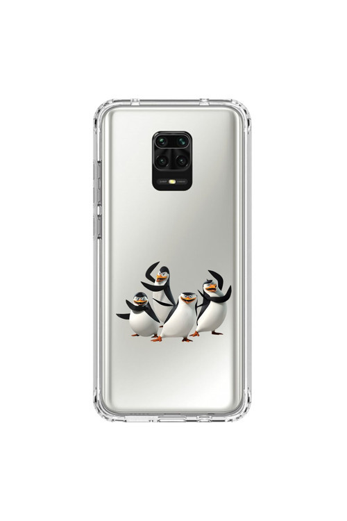 Xiaomi Redmi Note 9 Pro Uyumlu Şeffaf Kılıf Cartoon 8 Tasarımlı
