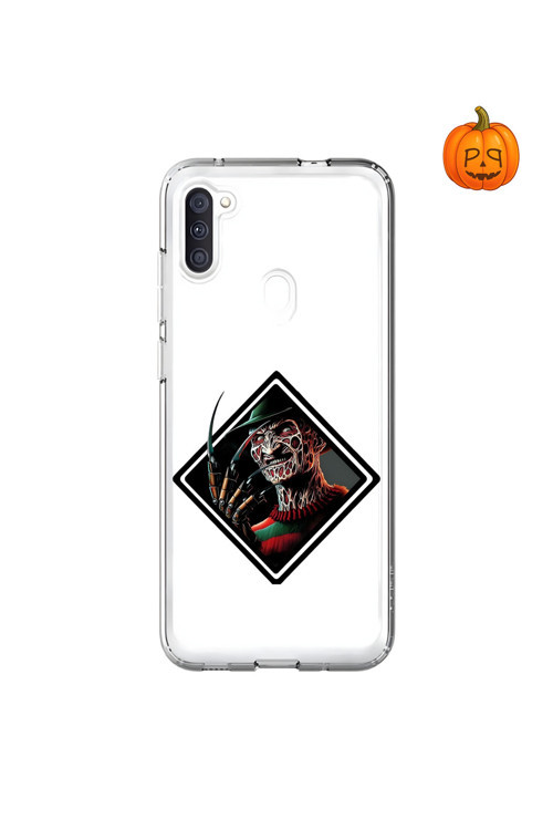 Ppkin Dali Design Samsung Galaxy A11 Uyumlu Şeffaf Kılıf Horror 2 Tasarımlı