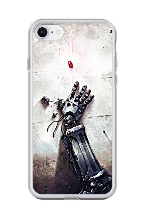 İphone 6S Plus Uyumlu Şeffaf Kılıf Fullmetal Alchemist Tasarımlı 3
