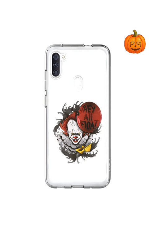 Ppkin Dali Design Samsung Galaxy A11 Uyumlu Şeffaf Kılıf Horror 1 Tasarımlı