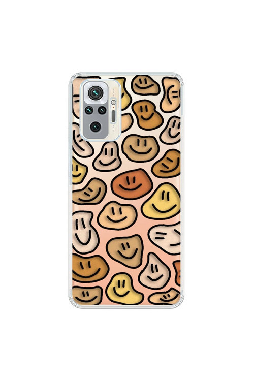 Xiaomi Redmi Note 10 Pro Uyumlu Şeffaf Kılıf Wallpaper 8 Tasarımlı