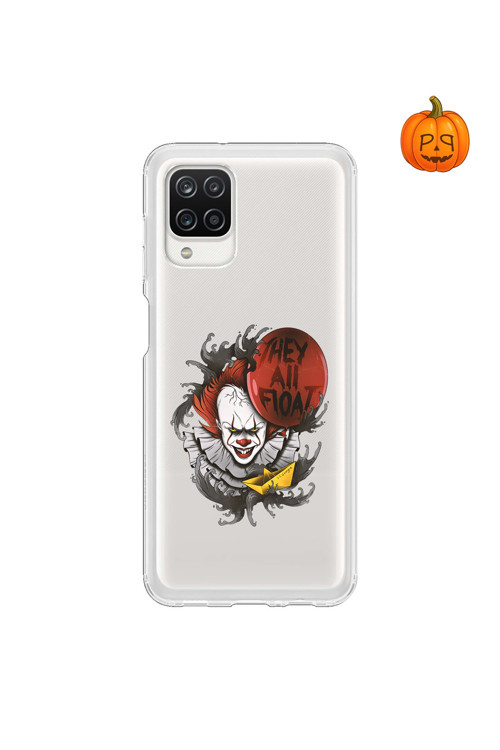 Ppkin Dali Design Samsung Galaxy A12 Uyumlu Şeffaf Kılıf Horror 1 Tasarımlı