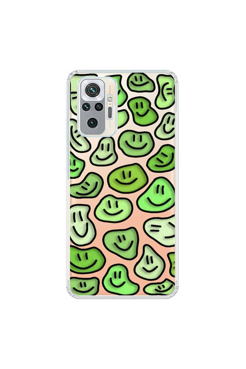 Xiaomi Redmi Note 10 Pro Uyumlu Şeffaf Kılıf Wallpaper 9 Tasarımlı