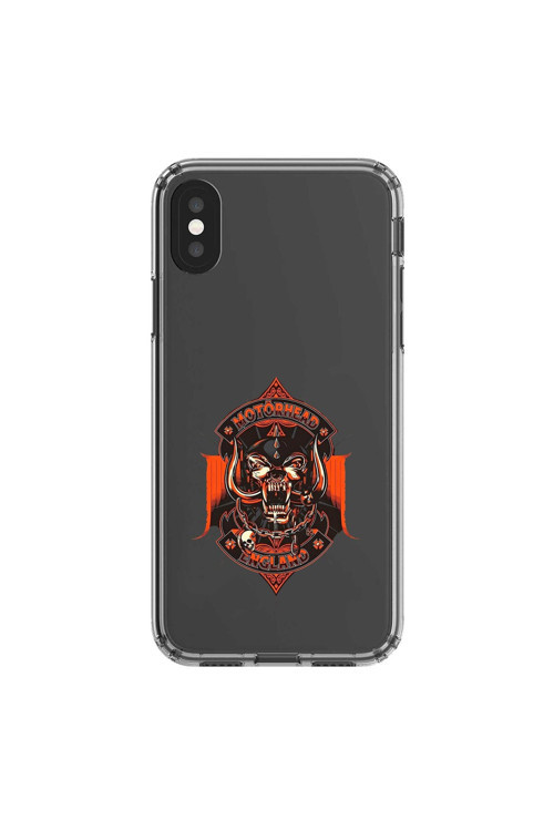 İphone Xs Max Uyumlu Şeffaf Kılıf Motörhead Tasarımlı