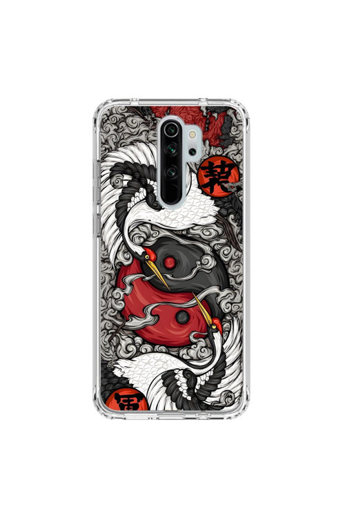 Xiaomi Redmi Note 8 Pro Uyumlu Şeffaf Kılıf Aesthetic 4 Tasarımlı