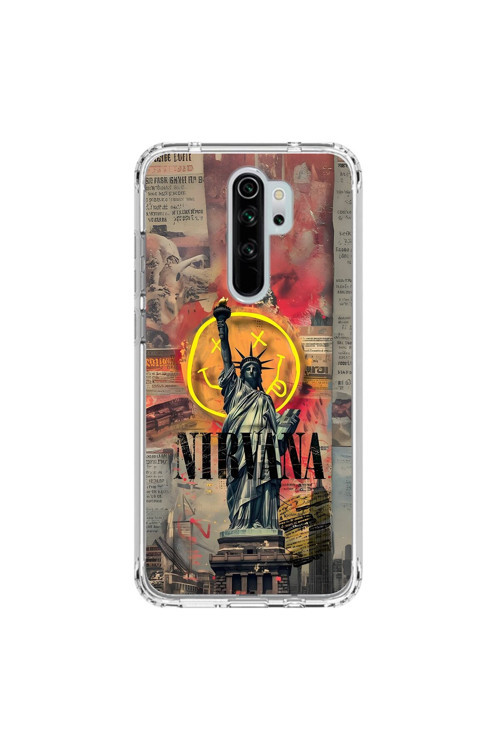 Xiaomi Redmi Note 8 Pro Uyumlu Şeffaf Kılıf Aesthetic 3 Tasarımlı