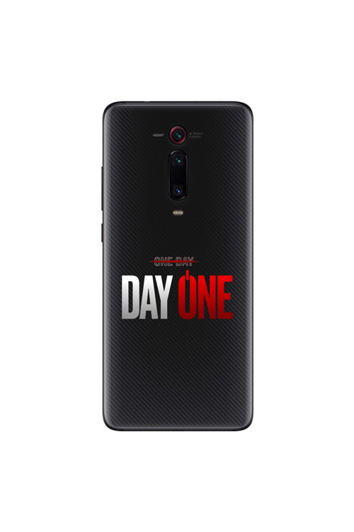 Xiaomi Mi 9T Pro Uyumlu Şeffaf Kılıf One Day/Day One Tasarımlı