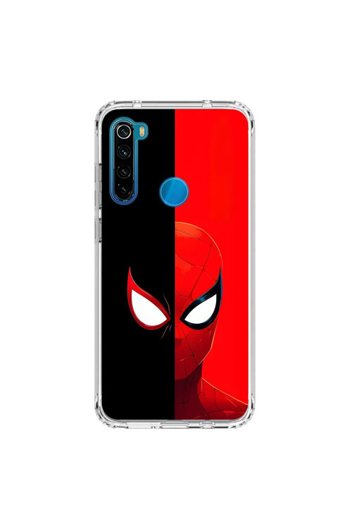 Xiaomi Redmi Note 8 Uyumlu Şeffaf Kılıf Spider-Man 2 Tasarımlı