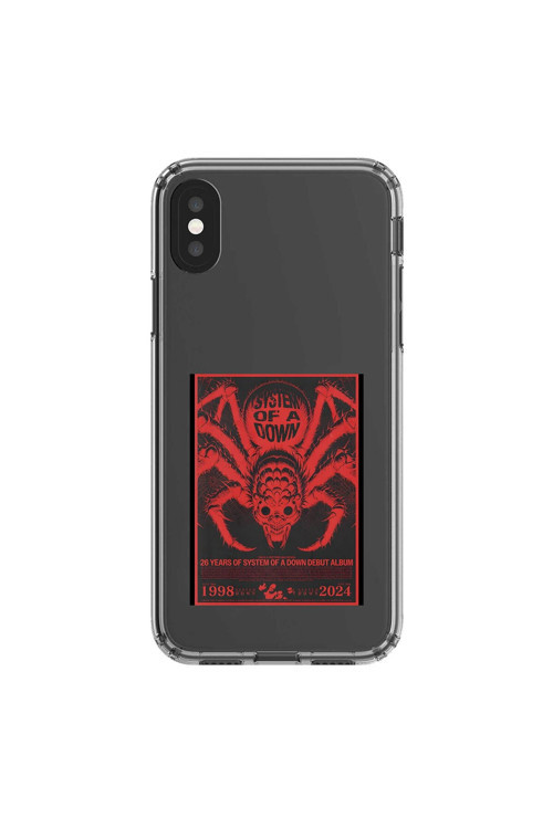İphone Xs Max Uyumlu Şeffaf Kılıf System Of A Down Tasarımlı