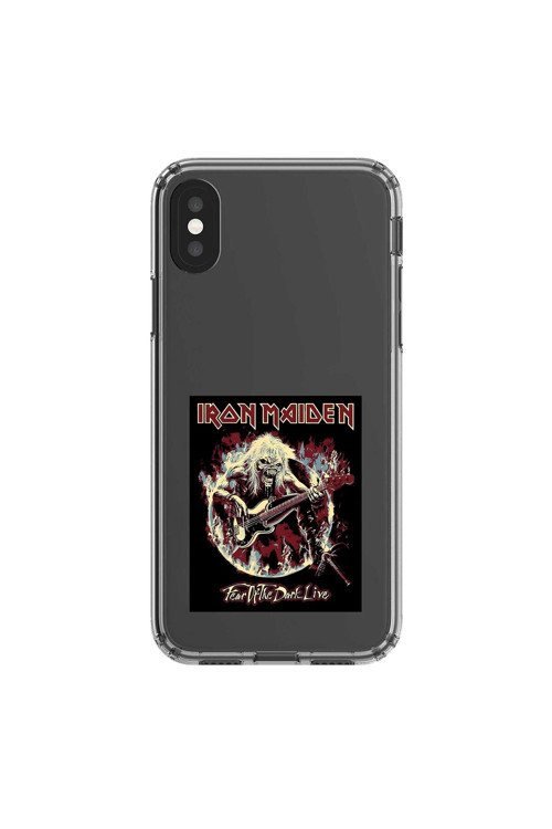 İphone Xs Max Uyumlu Şeffaf Kılıf Iron Maiden Tasarımlı