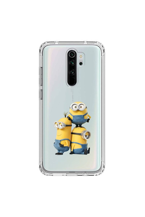 Xiaomi Redmi Note 8 Pro Uyumlu Şeffaf Kılıf Cartoon 10 Tasarımlı
