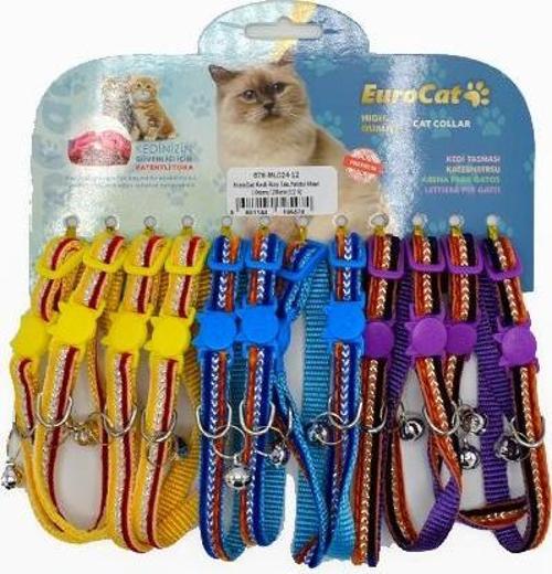 Kedi Boy.Tas.Yaldız Mavi 10mm28cm(12 li)