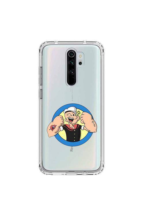 Xiaomi Redmi Note 8 Pro Uyumlu Şeffaf Kılıf Cartoon 12 Tasarımlı