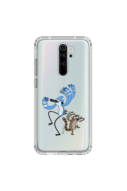 Xiaomi Redmi Note 8 Pro Uyumlu Şeffaf Kılıf Cartoon 13 Tasarımlı